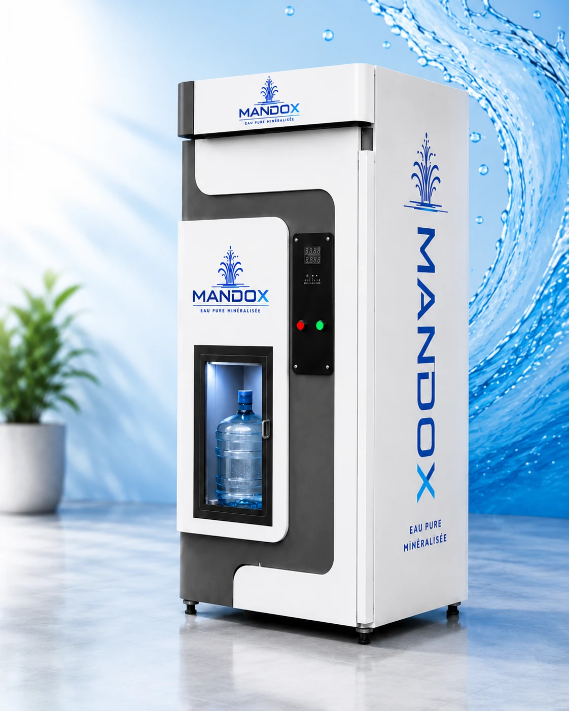 Équipement professionnel de purification d'eau MANDOX