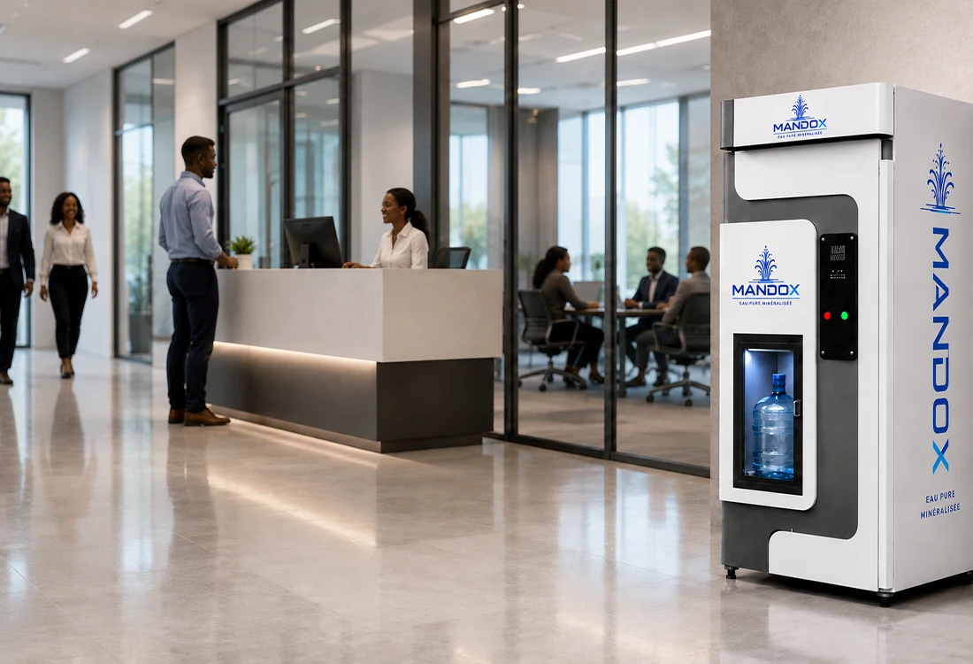 Solution de purification d'eau pour les complexes de bureaux